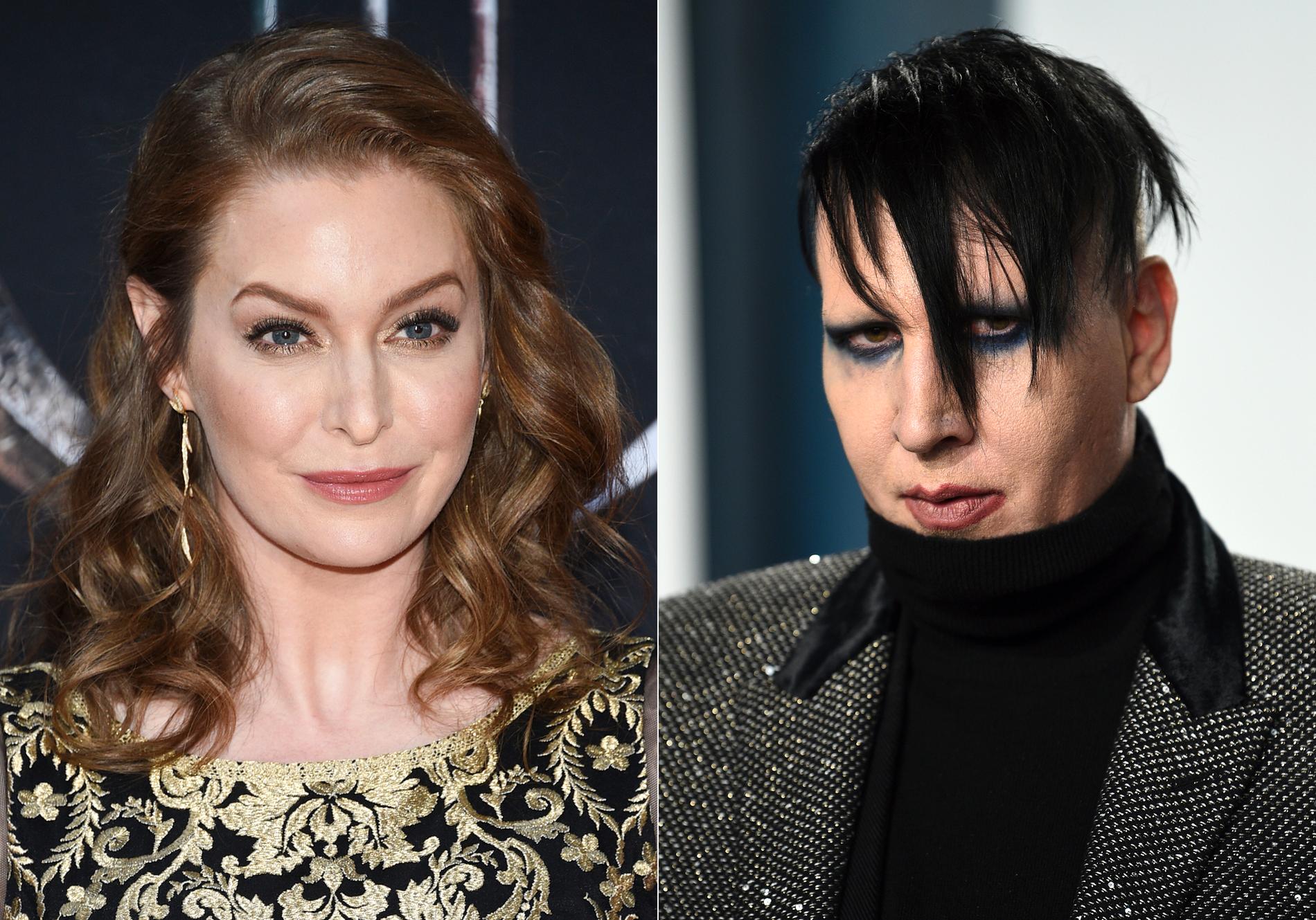 Skådespelaren Esmé Bianco har lämnat in en stämningsansökan mot artisten Marilyn Manson som hon anklagar för sexuella övergrepp.