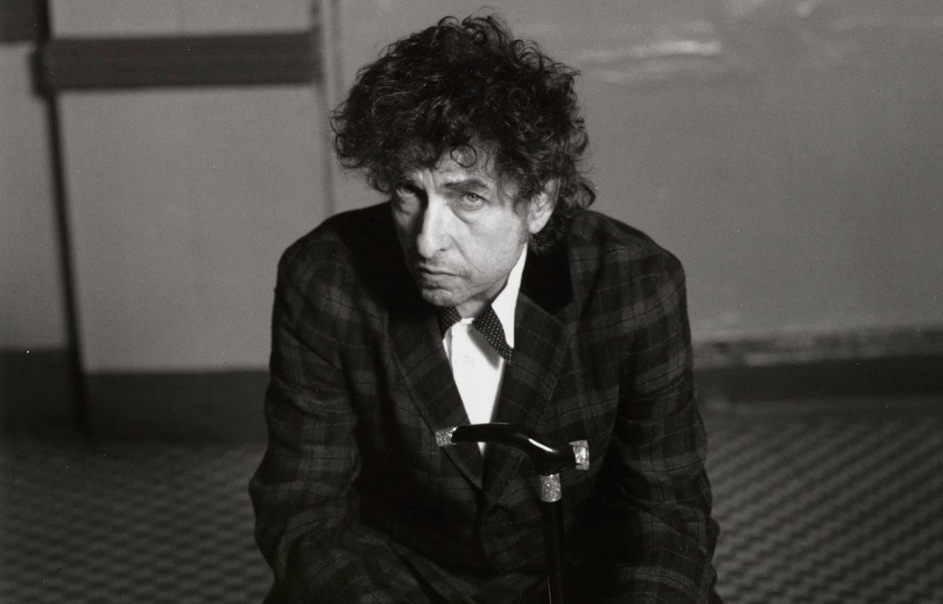 Bob Dylan vid tiden för inspelningarna av albumet ”Time out of mind” 1996–97.