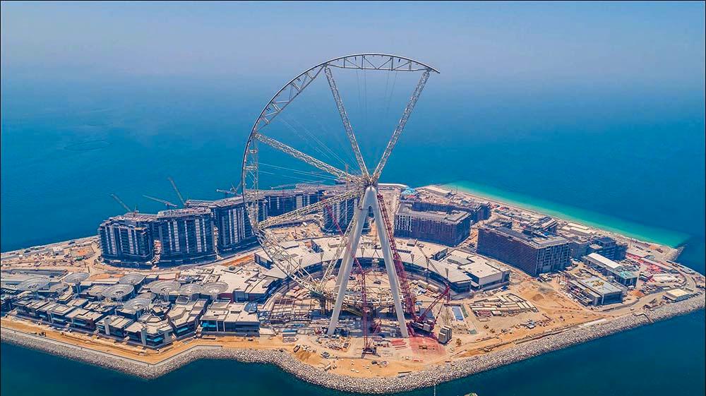 Världens högsta pariserhjul byggs i Dubai