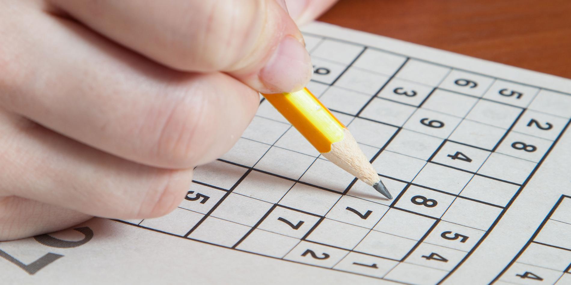 Studien visar – du blir inte smartare av sudoku