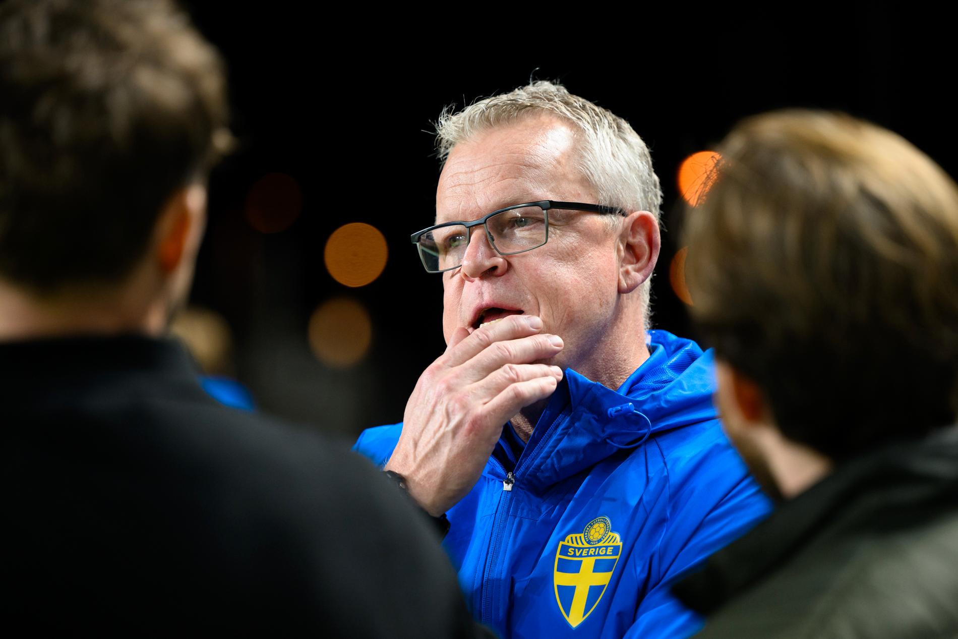 Förbundskapten Janne Andersson. 
