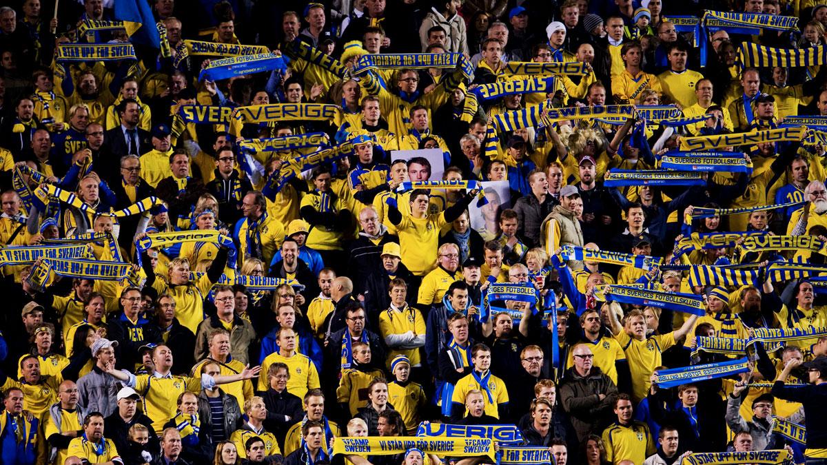 Svenska fans.