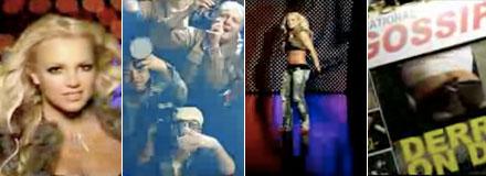 Bilder ur Britney Spears video ”Piece of me?”