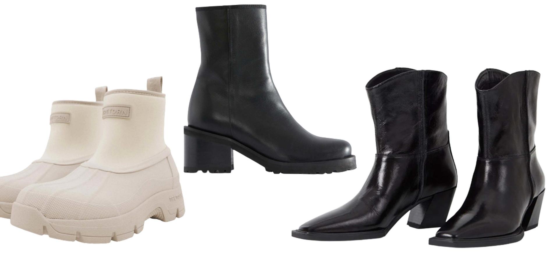Gummistövlar Zara, Boots Filippa K, Cowboyboots Vagabond