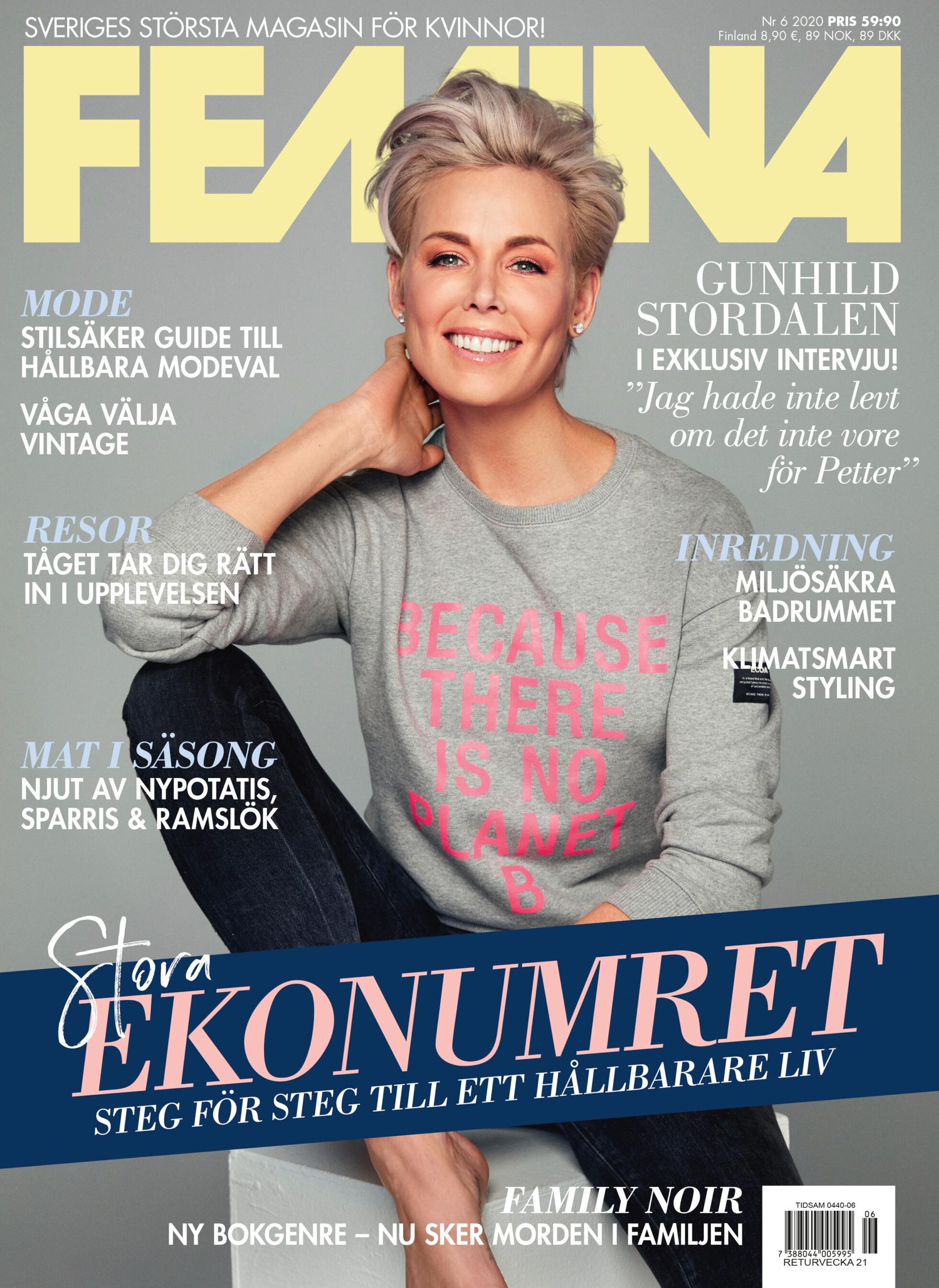 Gunhild Stordalen intervjuas i senaste numret av Femina