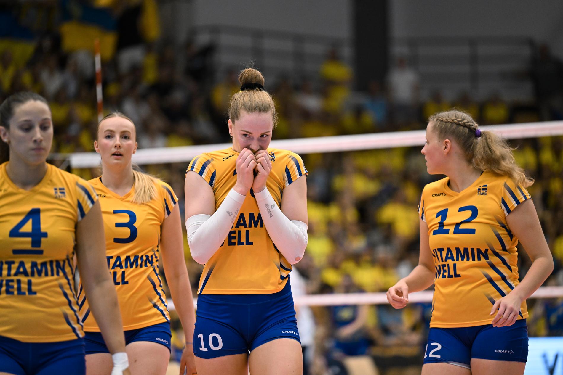 Sverige jagar fortfarande sin första seger i EM. Arkivbild.