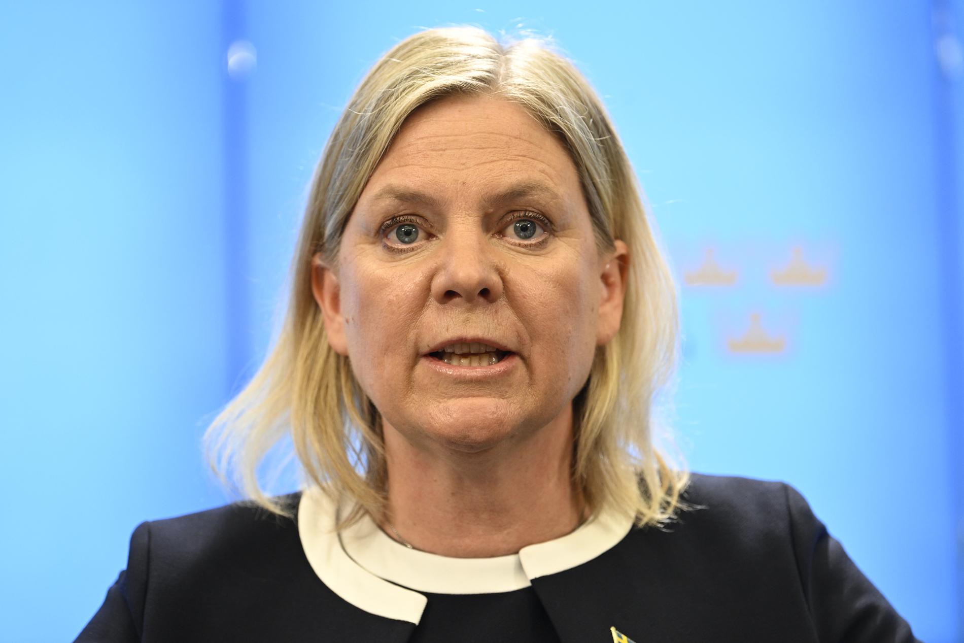 På torsdagseftermiddagen kommenterade statsminister Magdalena Andersson misstroendet mot justitie- och inrikesminister Morgan Johansson. Hon var inte glad.