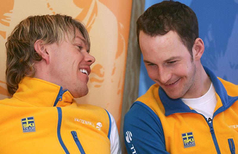 Mathias Fredriksson och Anders Södergren 2005.