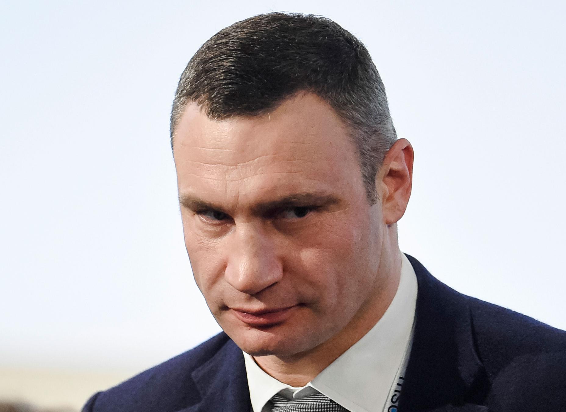 Kievs borgmästare Vitali Klitschko.