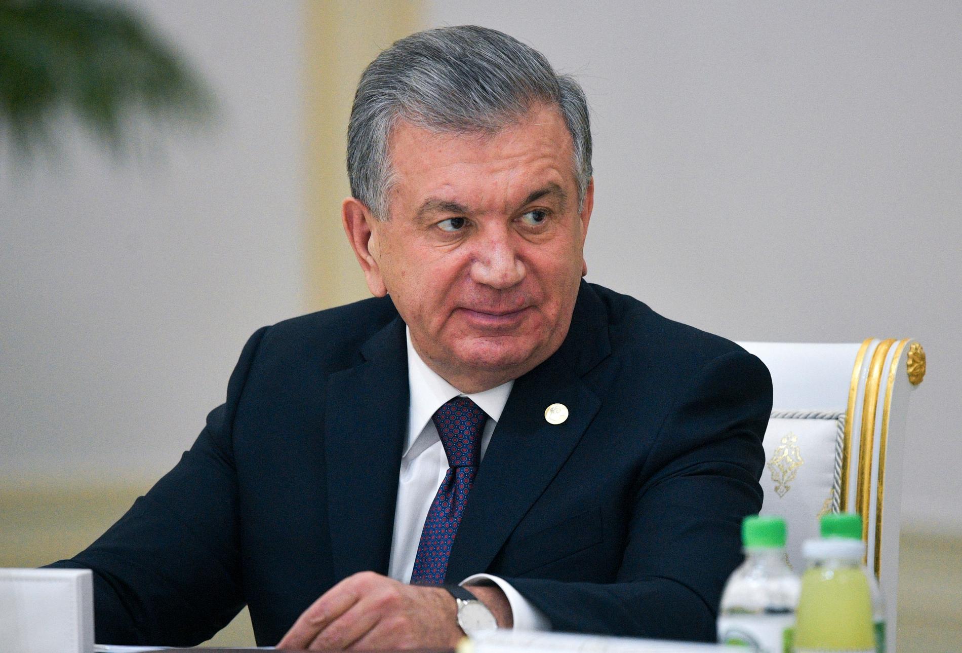Uzbekistans president Sjavkat Mirzijojev 2019.