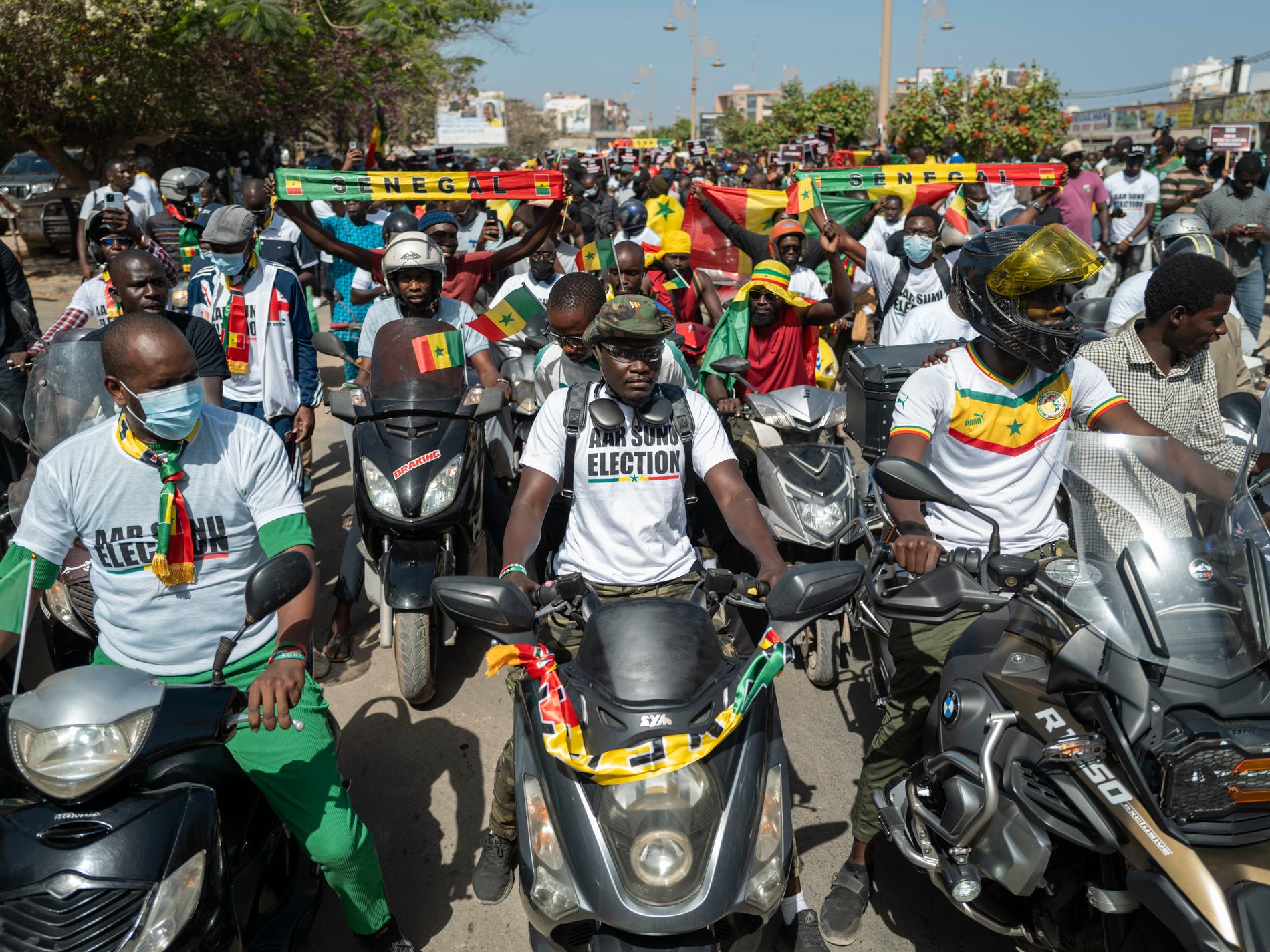 Senegals fängslade oppositionsledare släpps