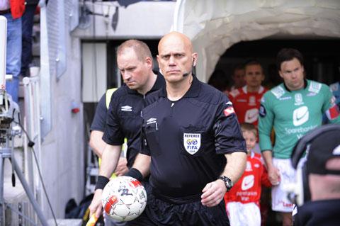 Tom Henning Övrebö var tillbaka på fotbollsplanen i lördags.