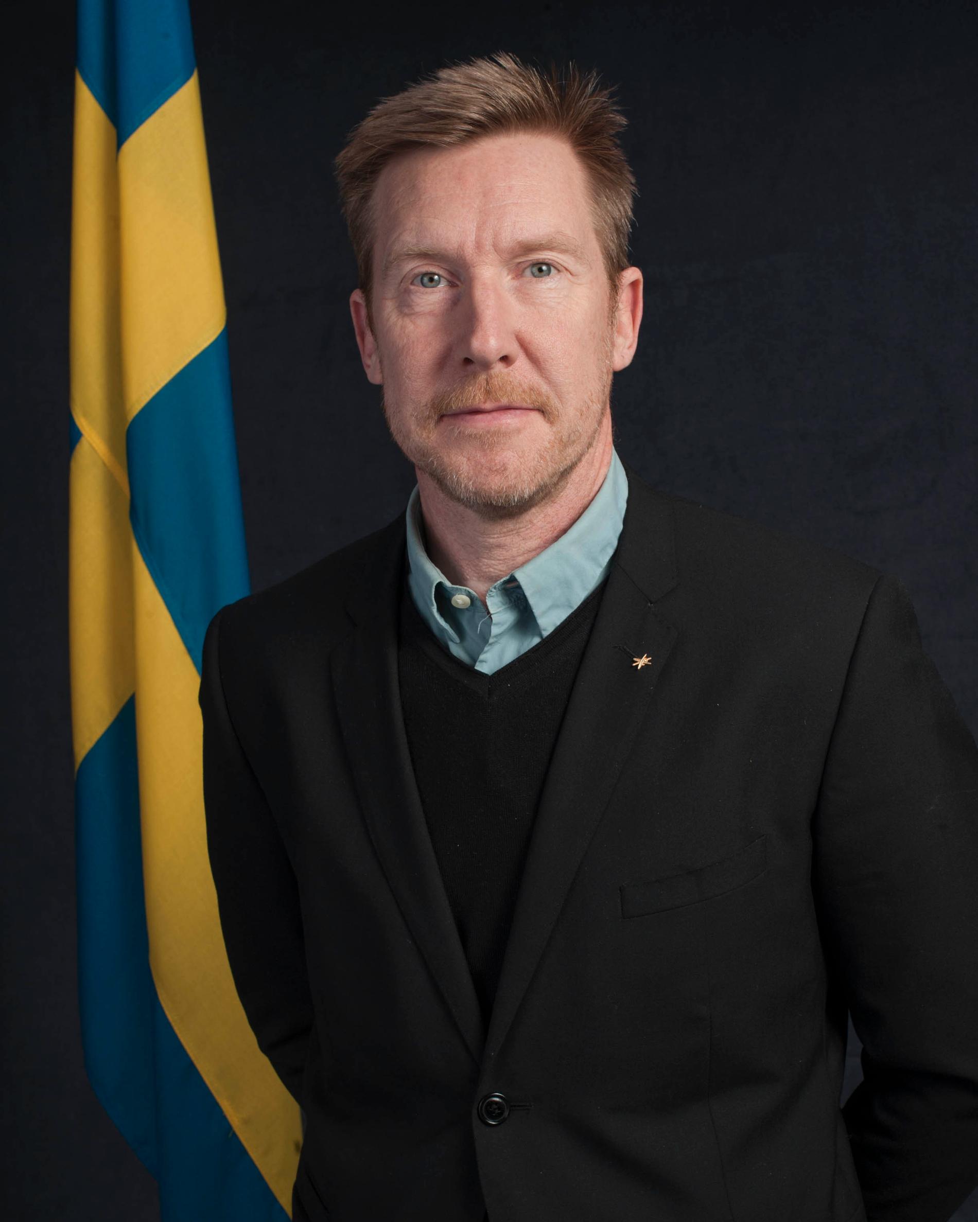Nemo Stjernström på Försvarsmaktens kommunikationsavdelning.