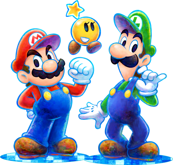 Mario och Luigi.