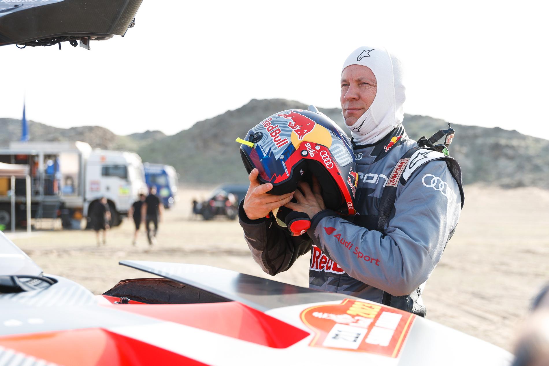 Mattias Ekström hade en tung dag i Rally Dakar
