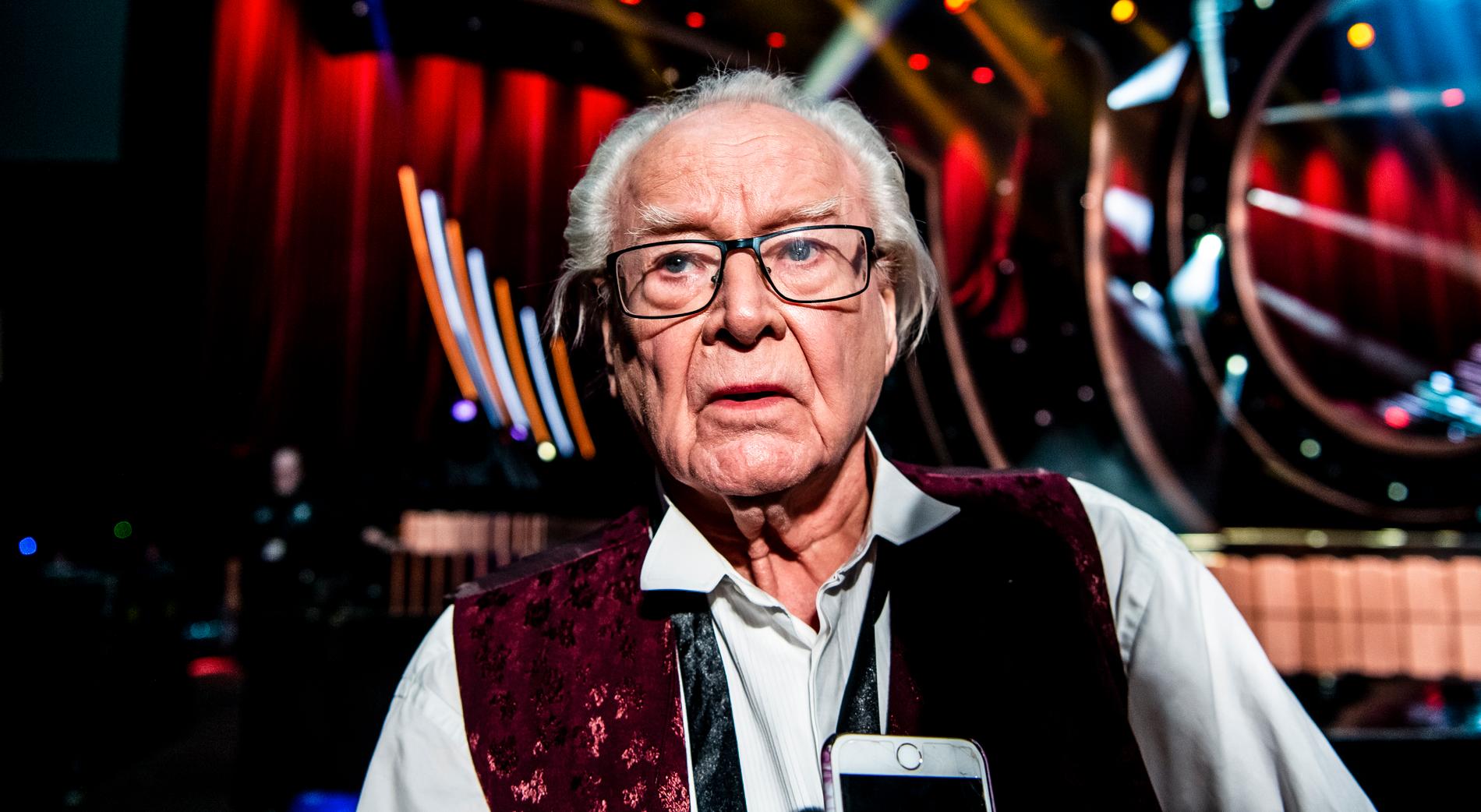 Jan Malmsjö i Melodifestivalen 2019.