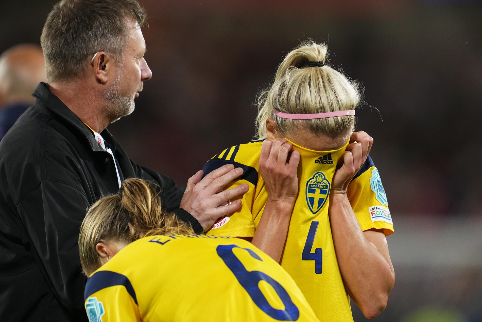 Sverige föll tungt i semifinalen.