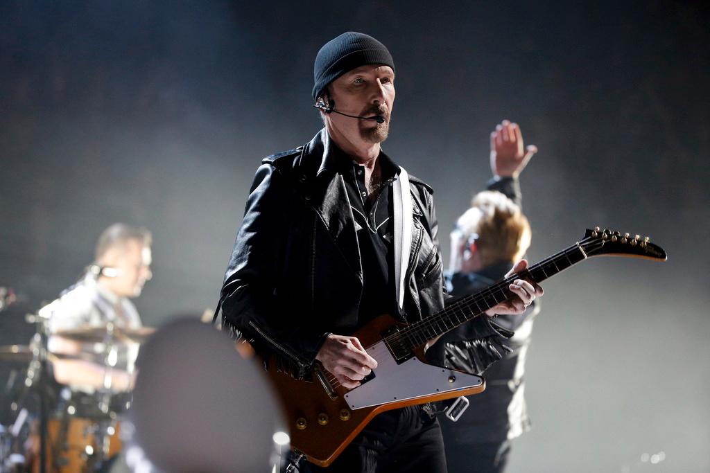 U2-gitarristen David ”The Edge” Evans.