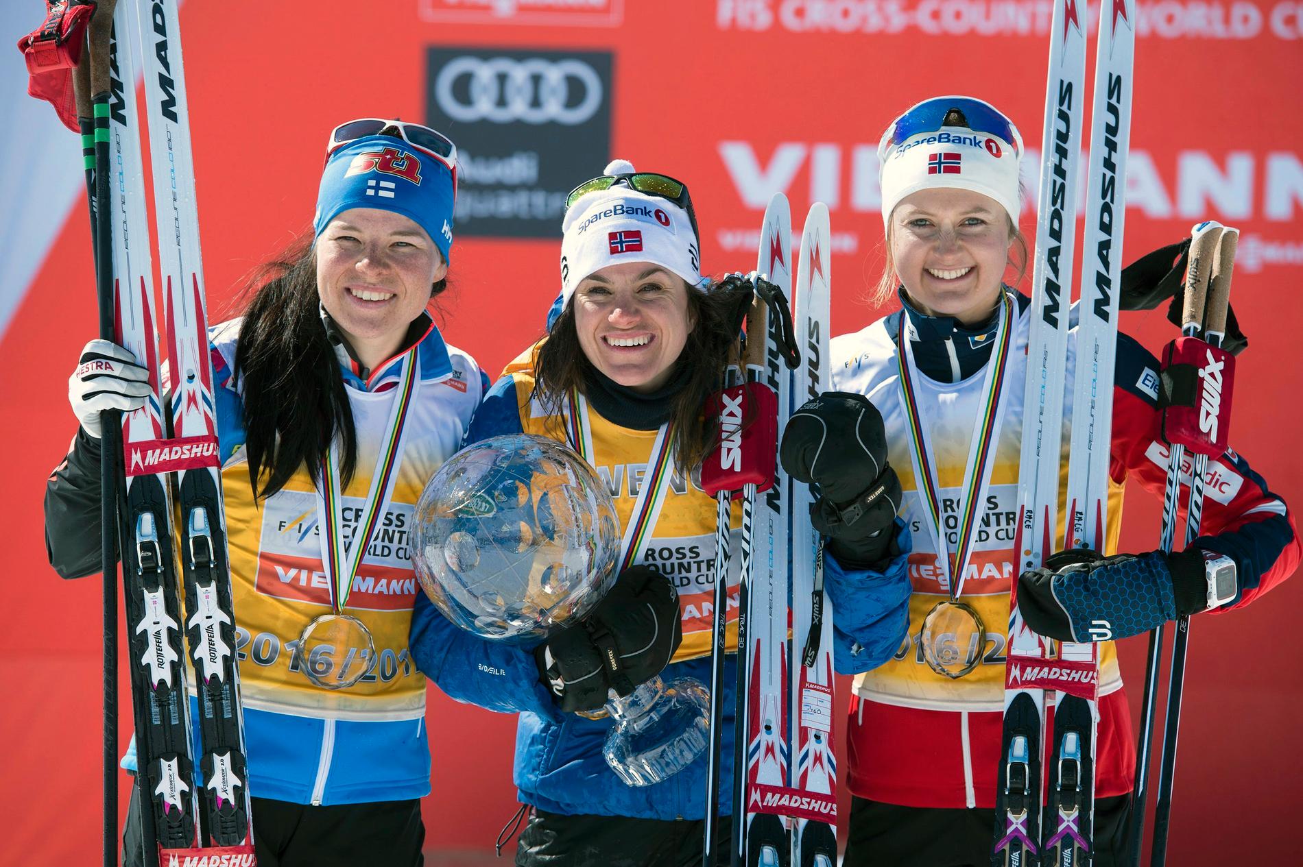 I helgen blev Flugstad Östberg klar trea i totala världscupen efter Heidi Weng och Krista Pärmäkoski.