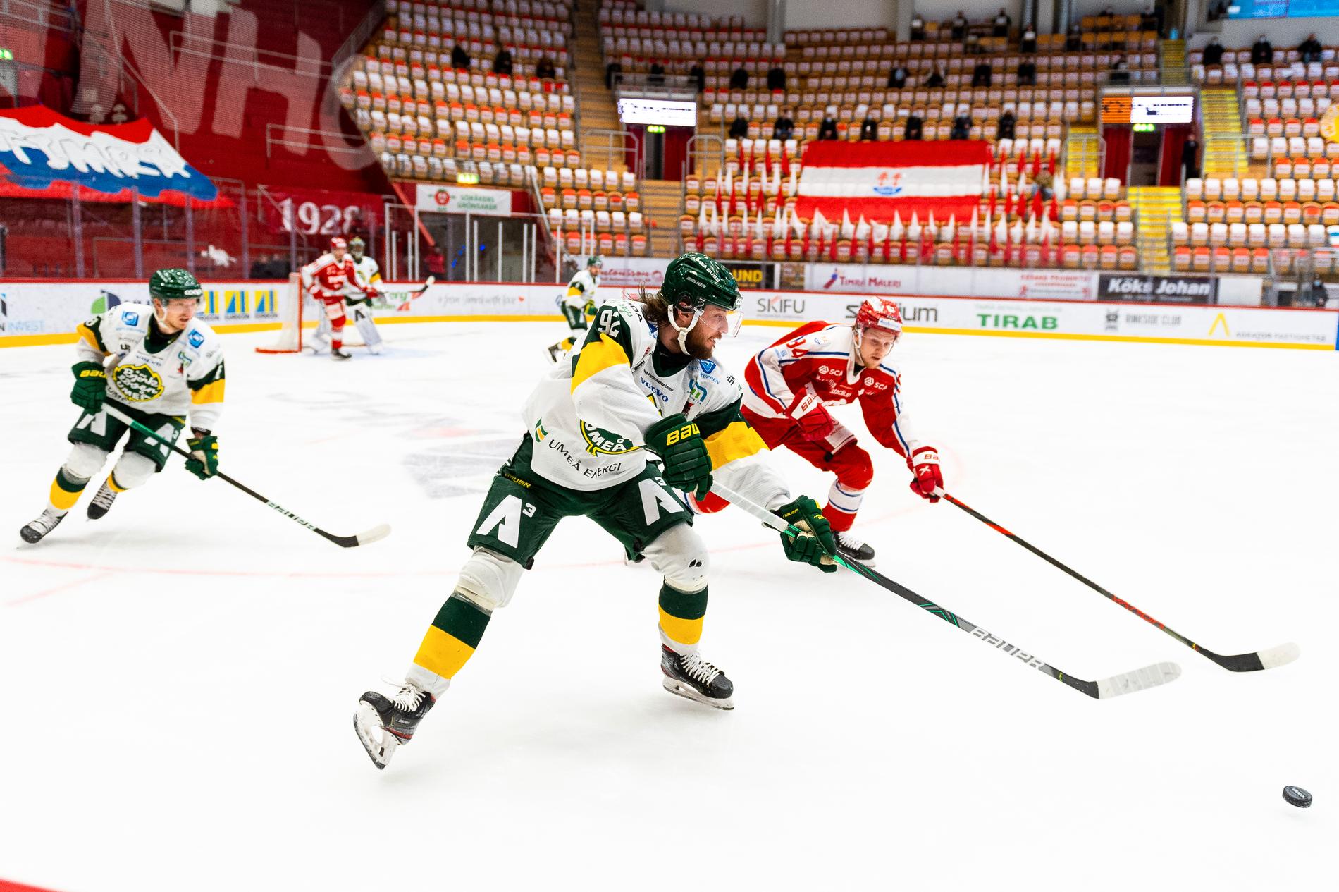 Den hockeyallsvenska finalen mellan Timrå och Björklöven kommer att återupptas 9 maj