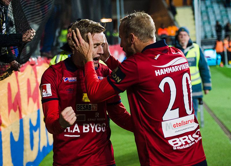 Sebastian Ohlsson (till vänster) lämnar Örgryte för IFK Göteborg.
