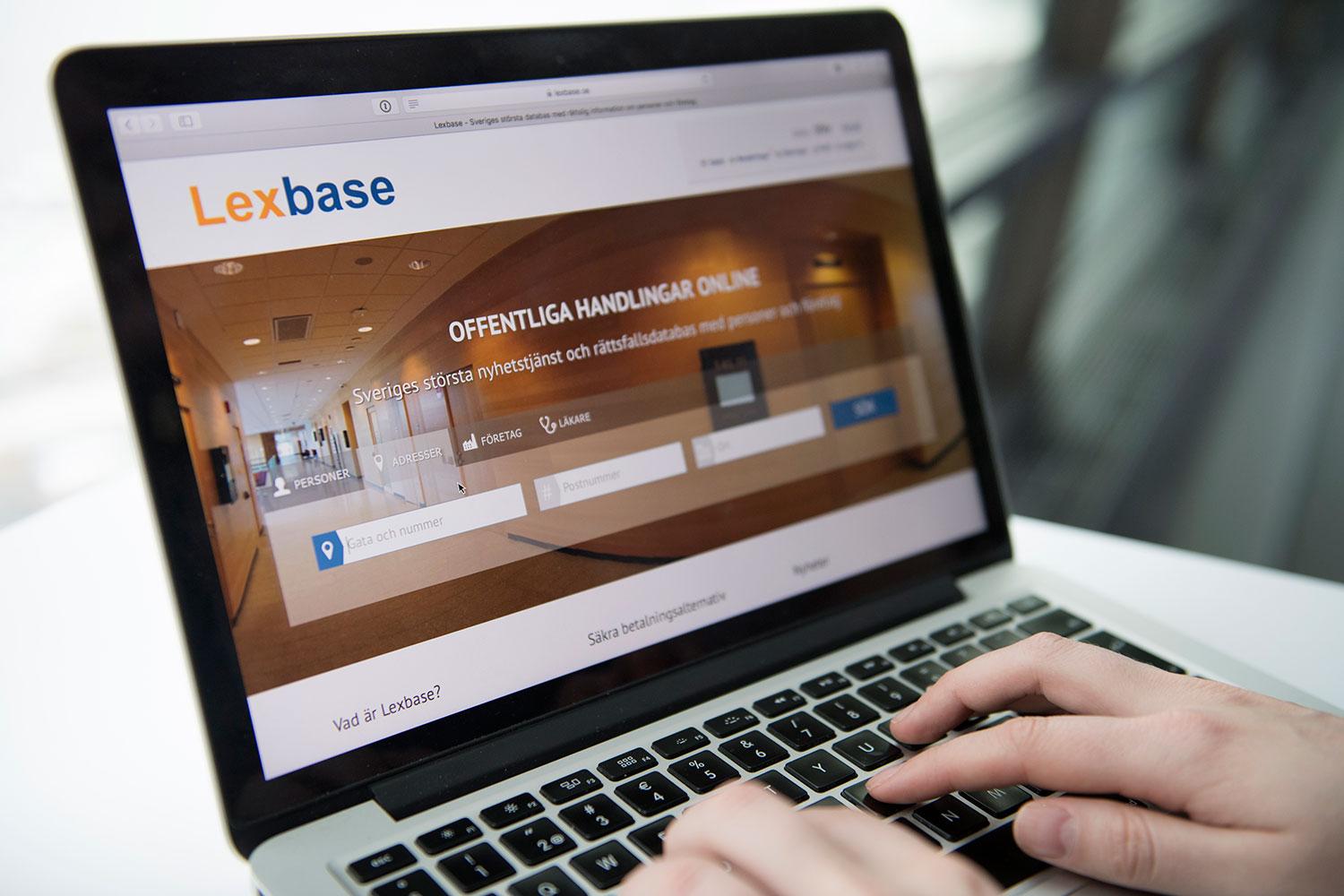 Lexbase är en sajt där vem som helst kan ta reda på om någon är dömd för brott.