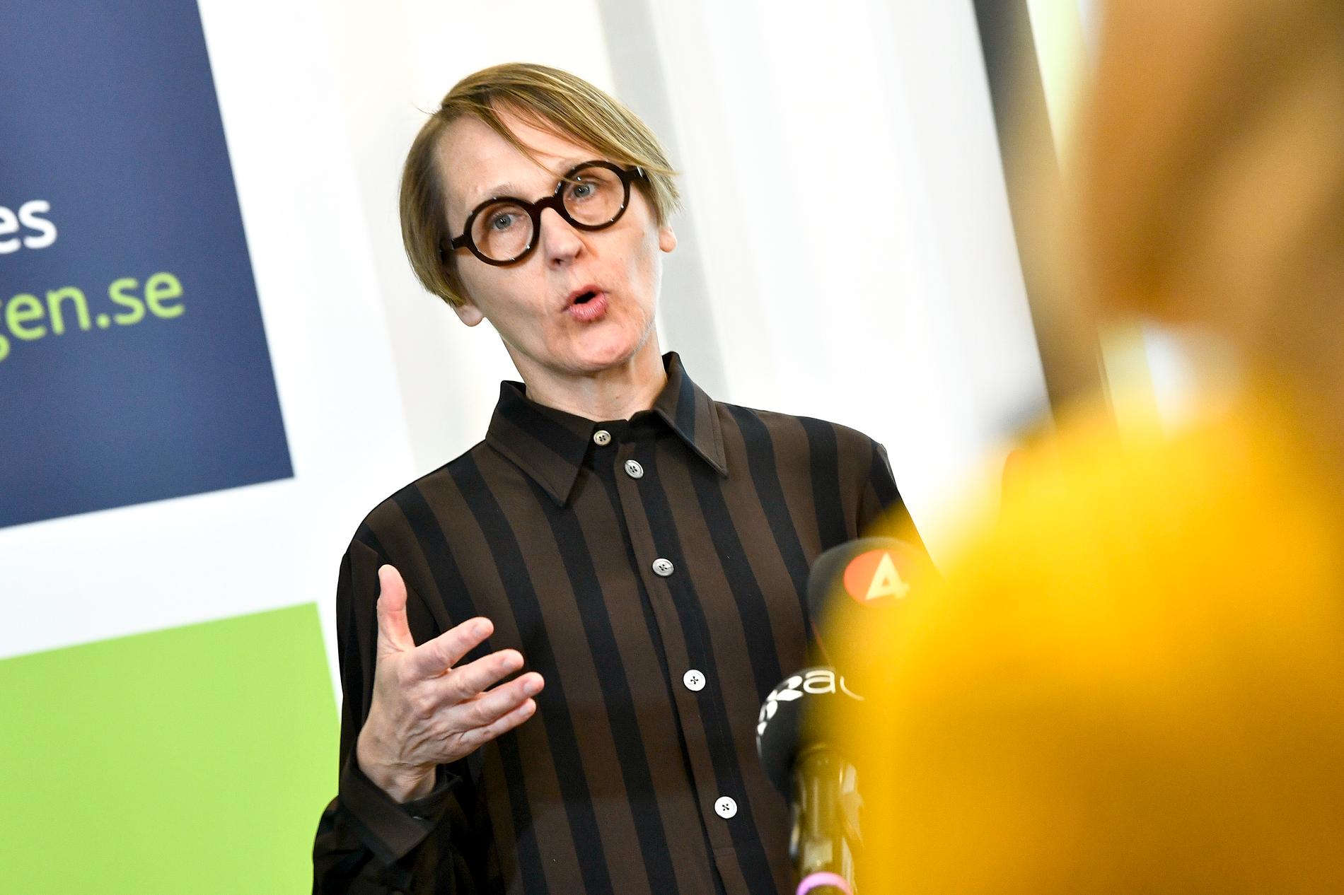 Annika Sundén, analyschef på Arbetsförmedlingen. Arkivbild.