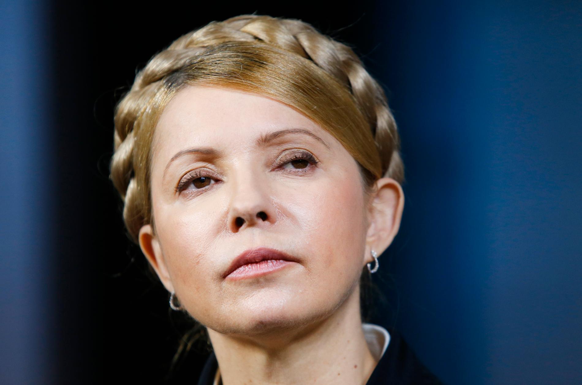 Julia Tymosjenko finns på listan över ukrainska medborgare som får tillgångar frysta av Ryssland. Arkivbild.