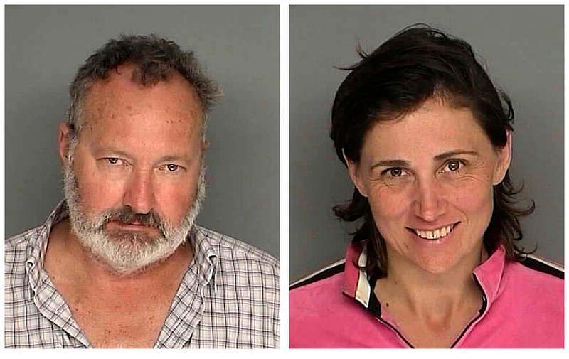 STJÄRNSKOTT PÅ MUGSHOT Randy Quaid och frun Evi arresterades den 18 september 2010 efter att ha försökt bryta sig in i en byggnad. Numer lever paret som laglösa, övertygade om att en hemlig sammansvärjning som de kallar ”Hollywood star whackers” är ute efter att döda dem.