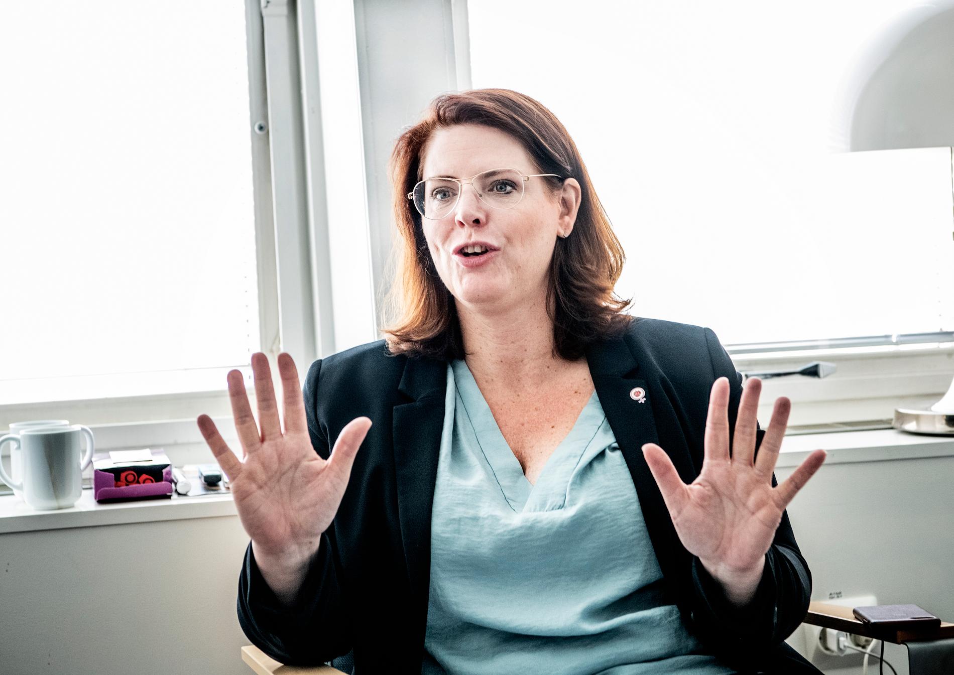 Ebba Östlin valdes plötsligt bort som gruppledare för Socialdemokraterna i Botkyrka i en omtvistad omröstning.