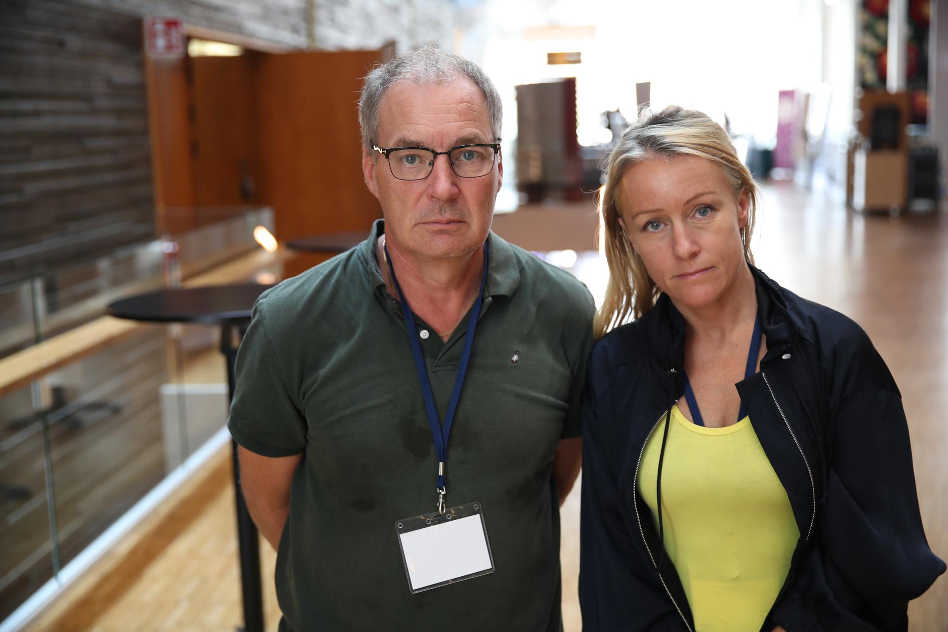 Aftonbladets Krister Hansson och Susanna Nygren på plats i Malmö.