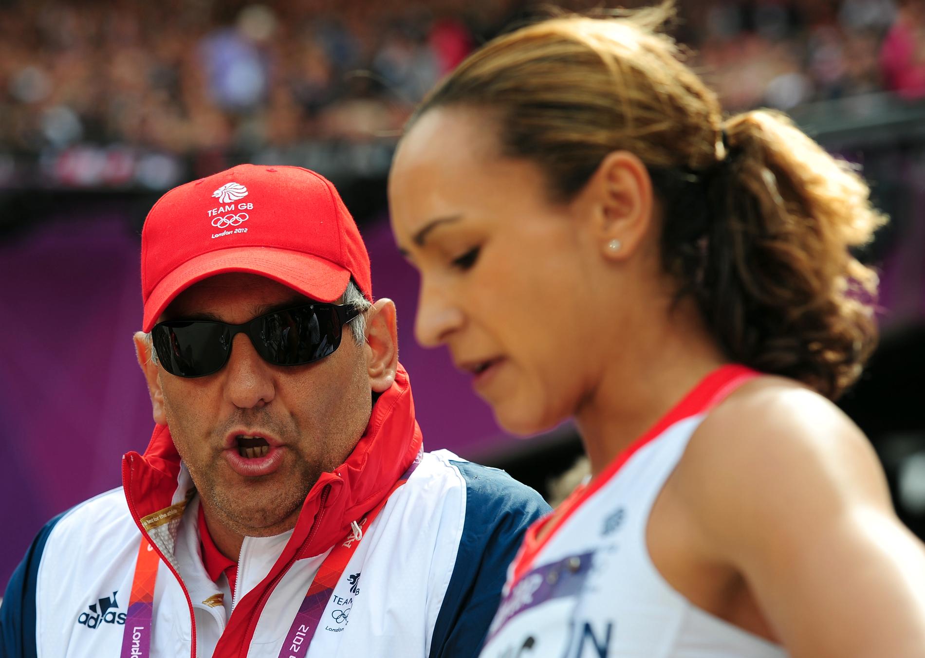 Toni Minichiello tränade Jessica Ennis-Hill vid OS-guldet 2012.