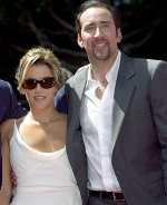 Lisa Marie Presley och Nicolas Cage 2001.