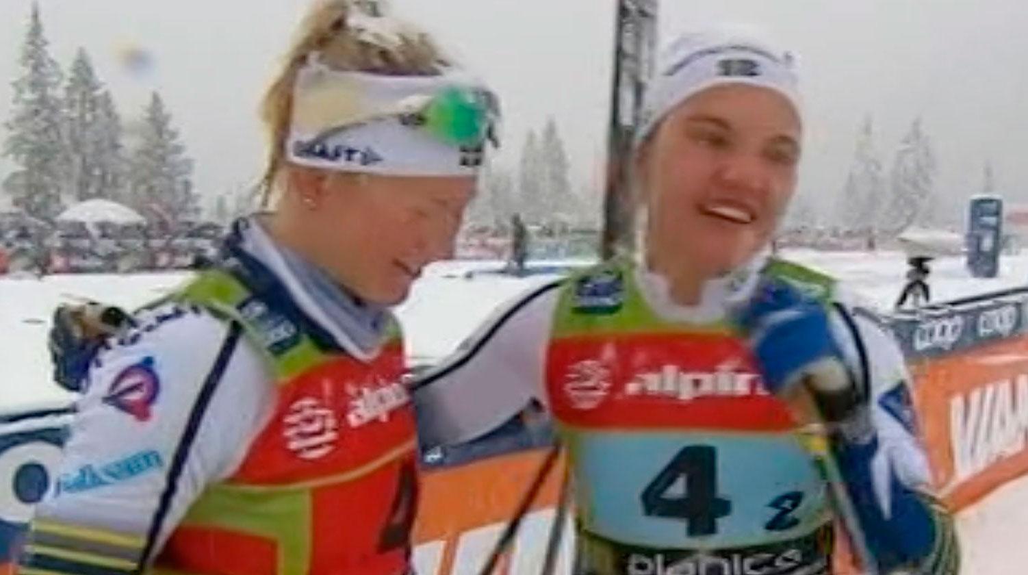 Maja Dahlqvist och Linn Svahn