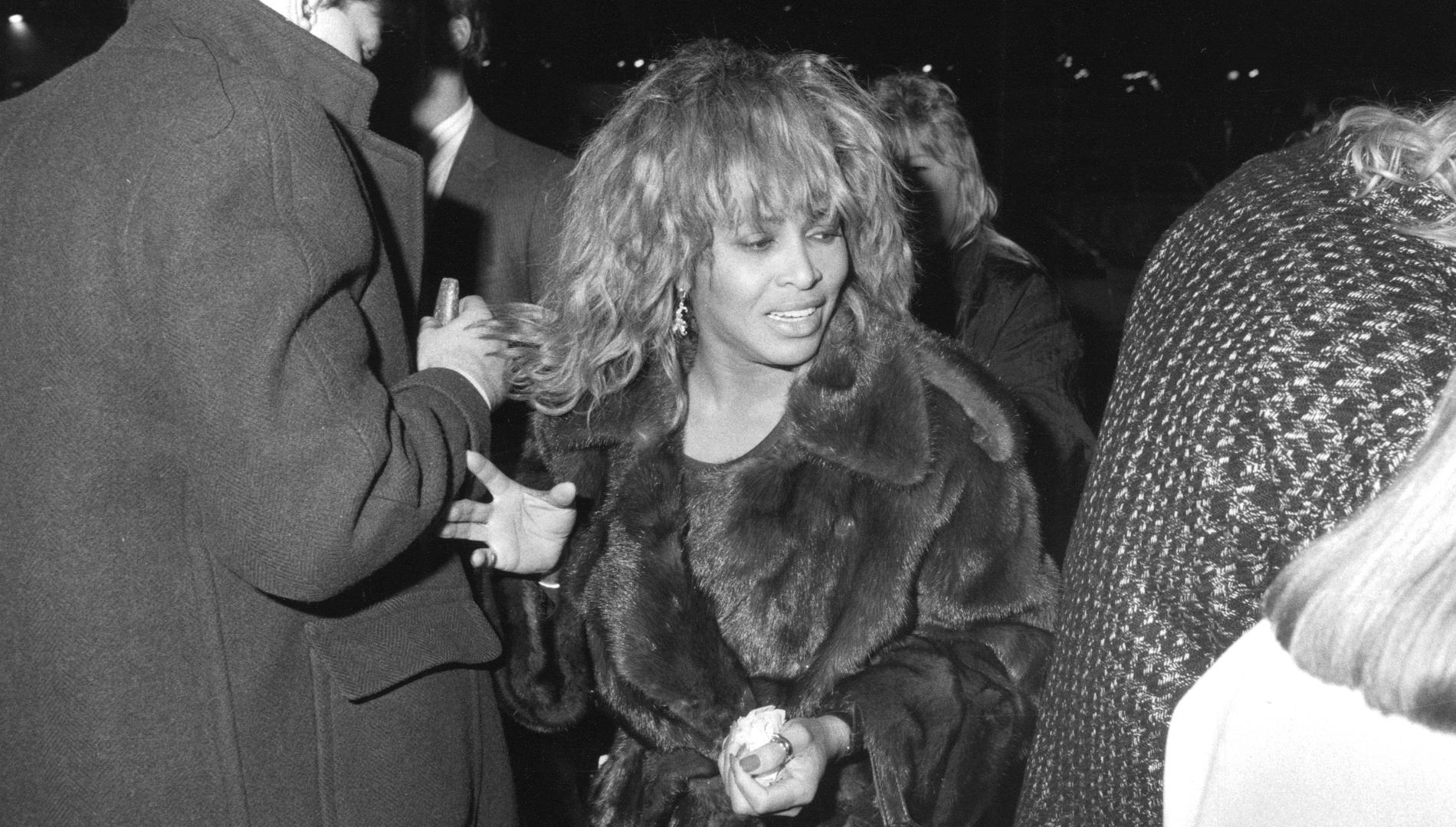 Tina Turner i Sverige 1987 förevigad av Aftonbladets fotograf.