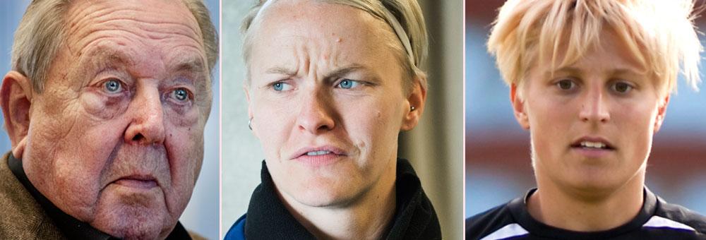 Nilla Fischer och Lisa Ek svarar på Johanssons utspel