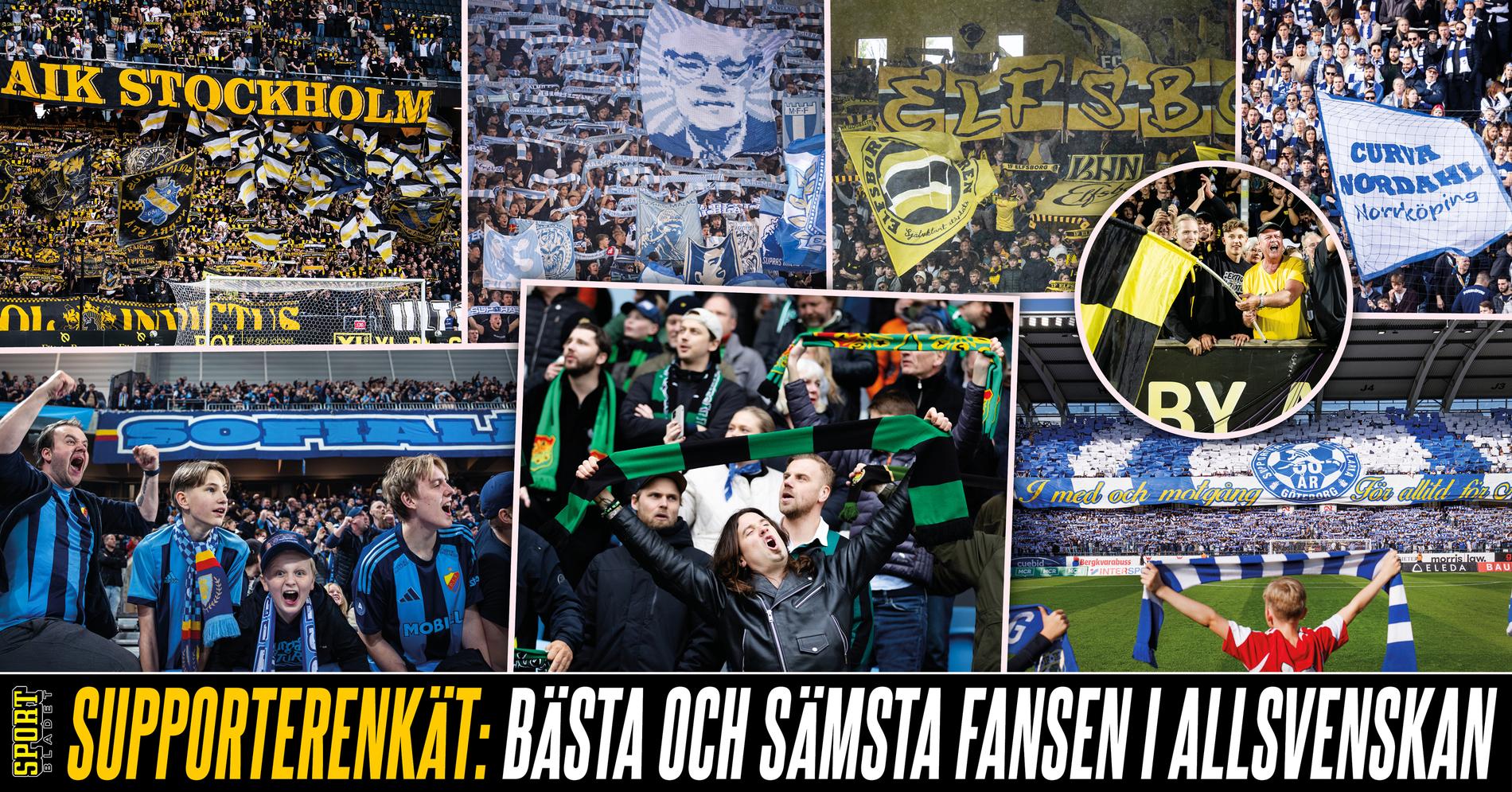 AIK Fotboll: Stor supporterenkät: Bästa och sämsta fansen i allsvenskan
