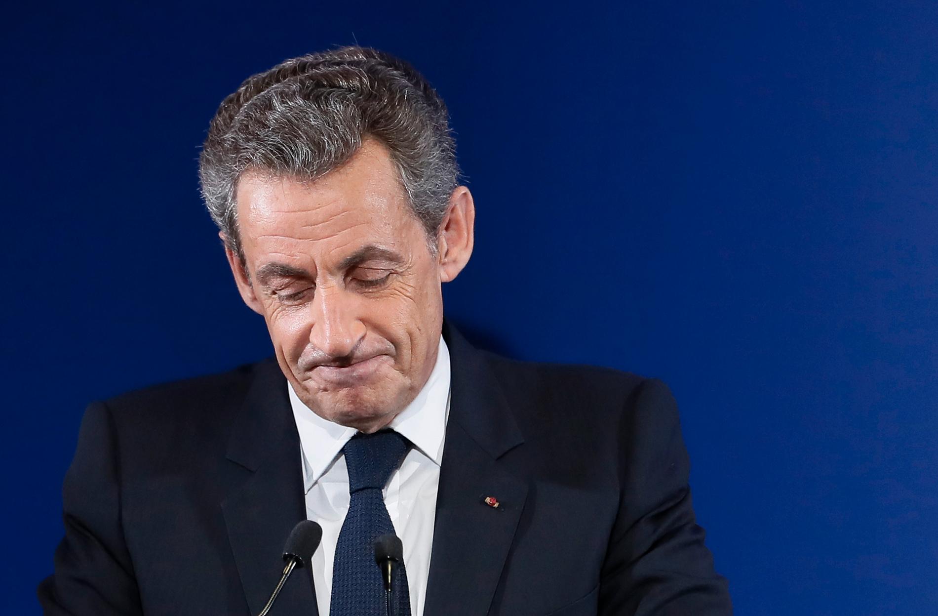 Frankrikes expresident Nicolas Sarkozy. Arkivbild.