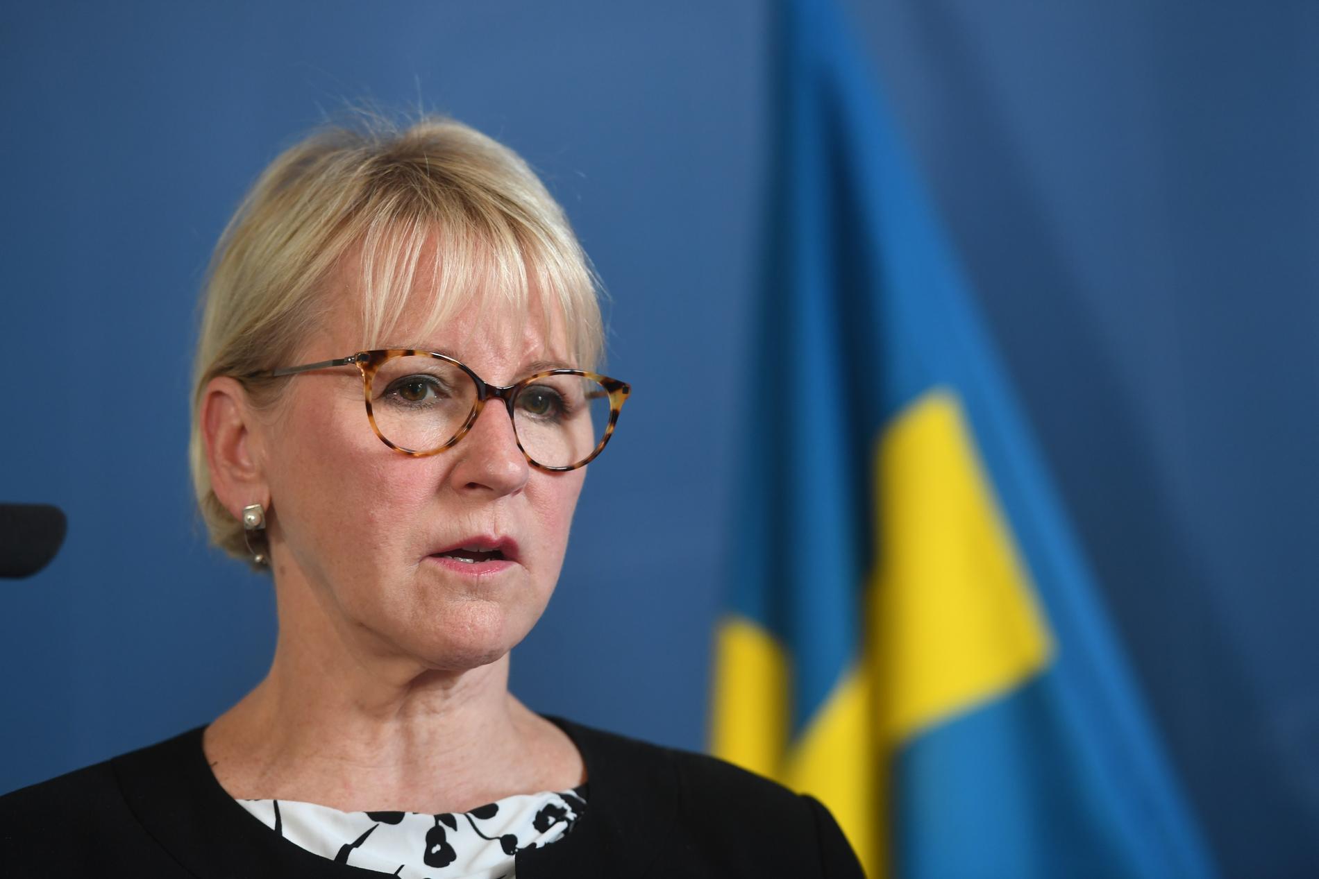 Sveriges utrikesminister Margot Wallström. Arkivbild.