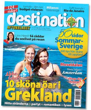 MISSA INTE MAGASINET Läs hela reportaget från ”Mamma Mia”-öarna i nya numret av magasinet Destination, som säljs med Aftonbladet 25-26 juni.