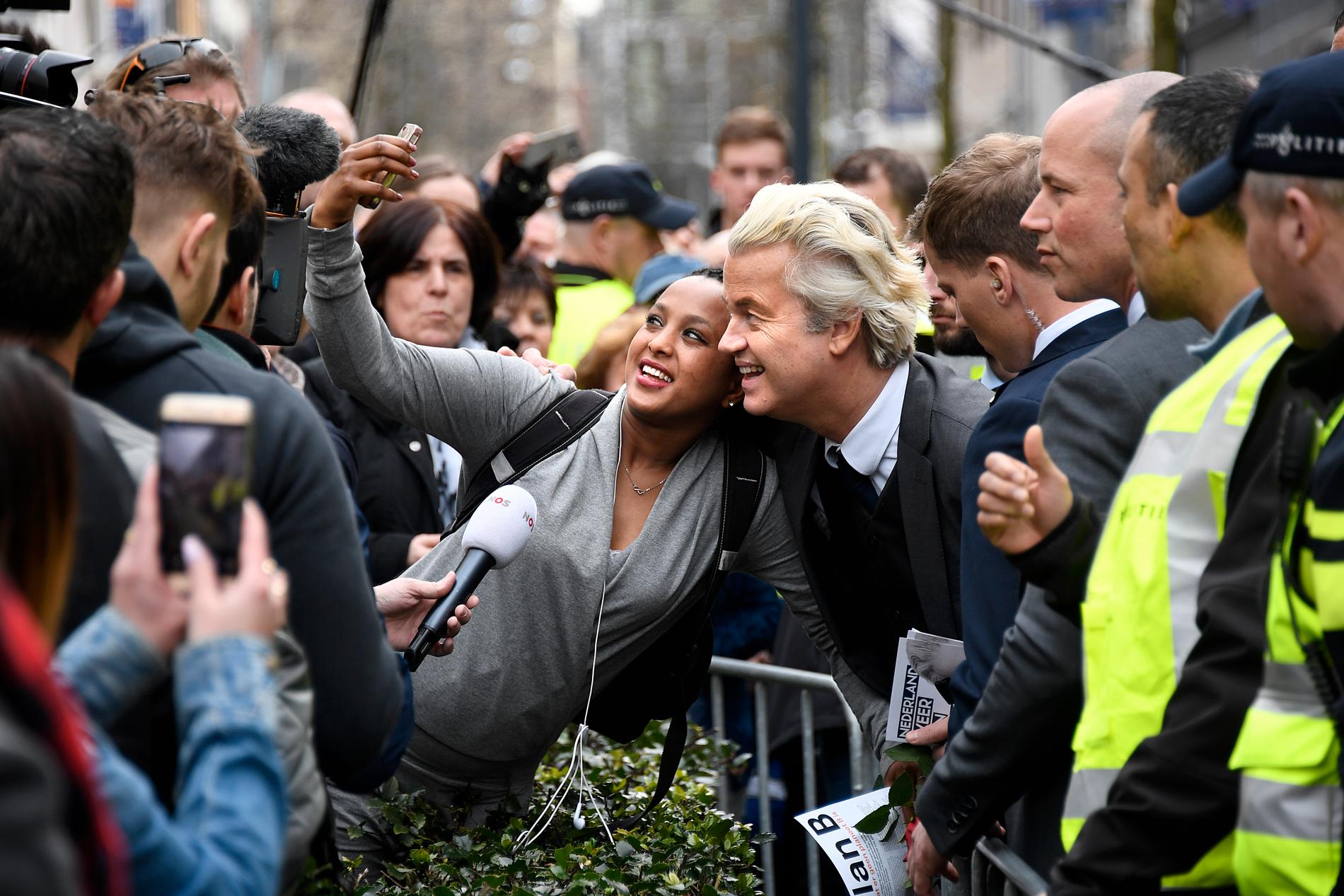 Geert Wilders på valturné.