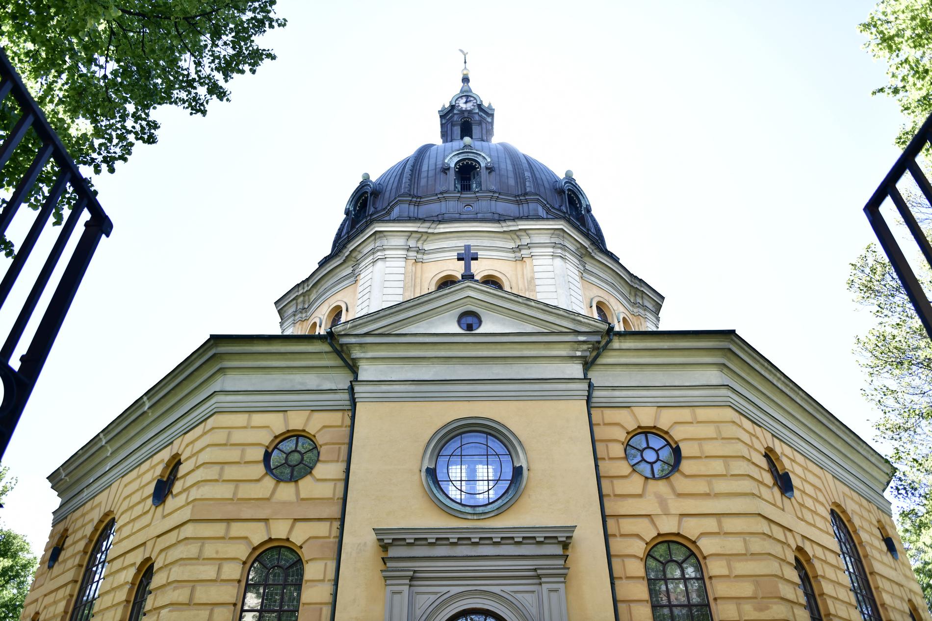 Bibi Andersson begravdes i Hedvig Eleonora kyrka i Stockholm på fredagen