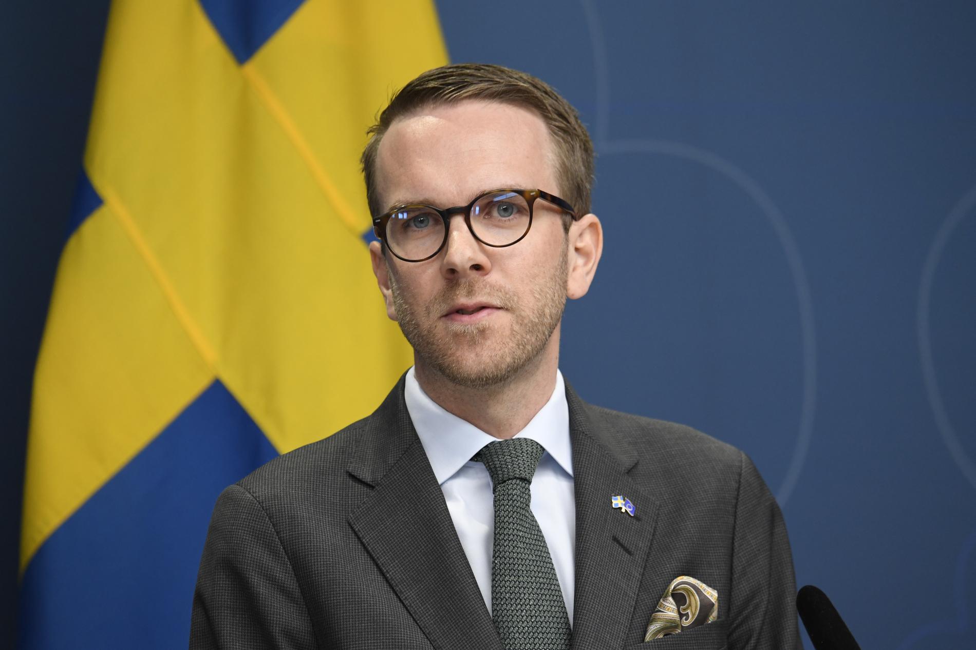 Bostadsminister Andreas Carlson (KD).