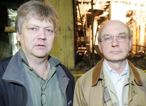 Aftonbladets Urban Andersson och Peter Kadhammar på plats i Glasgow.