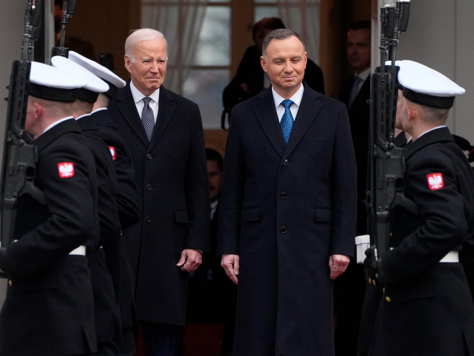 Biden i Polen: Nato är starkare än någonsin