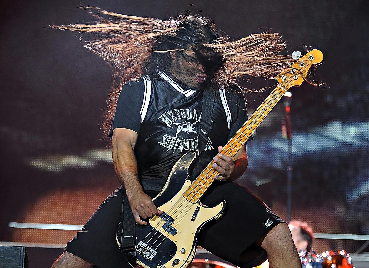 Metallicas basist Robert Trujillo.