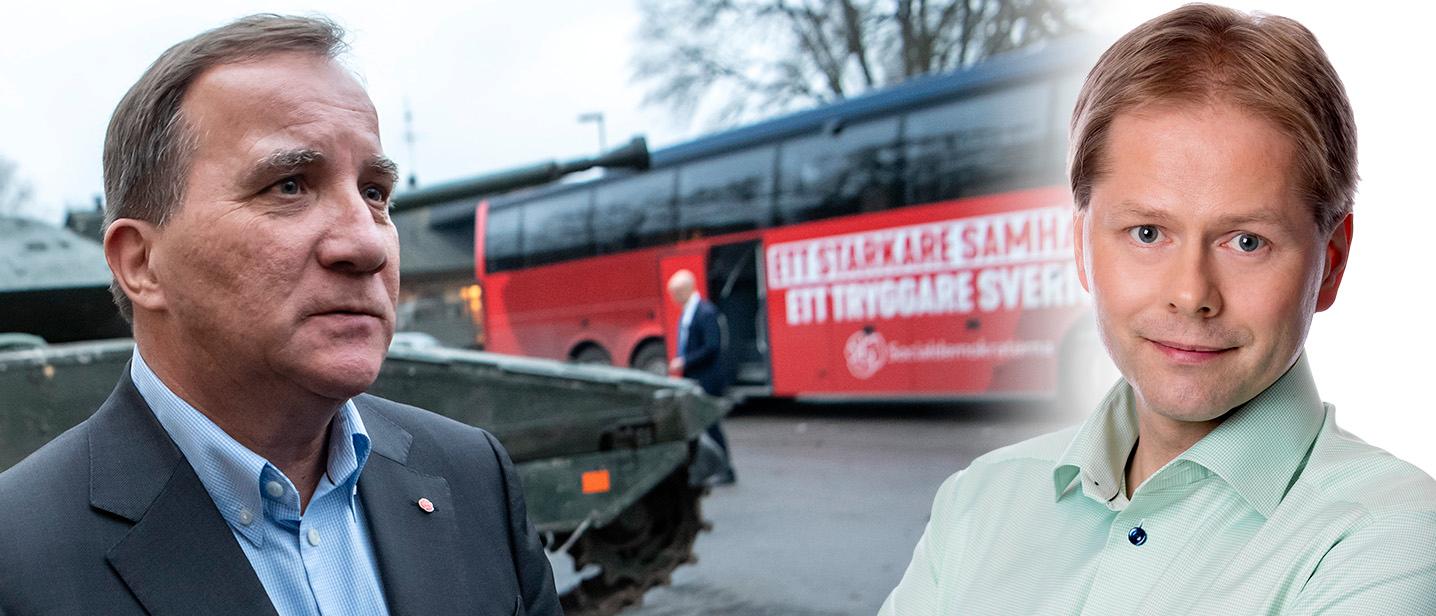Stefan Löfven leder ett parti i kris. Idag kan du chatta med Anders Lindberg om S-krisen. 