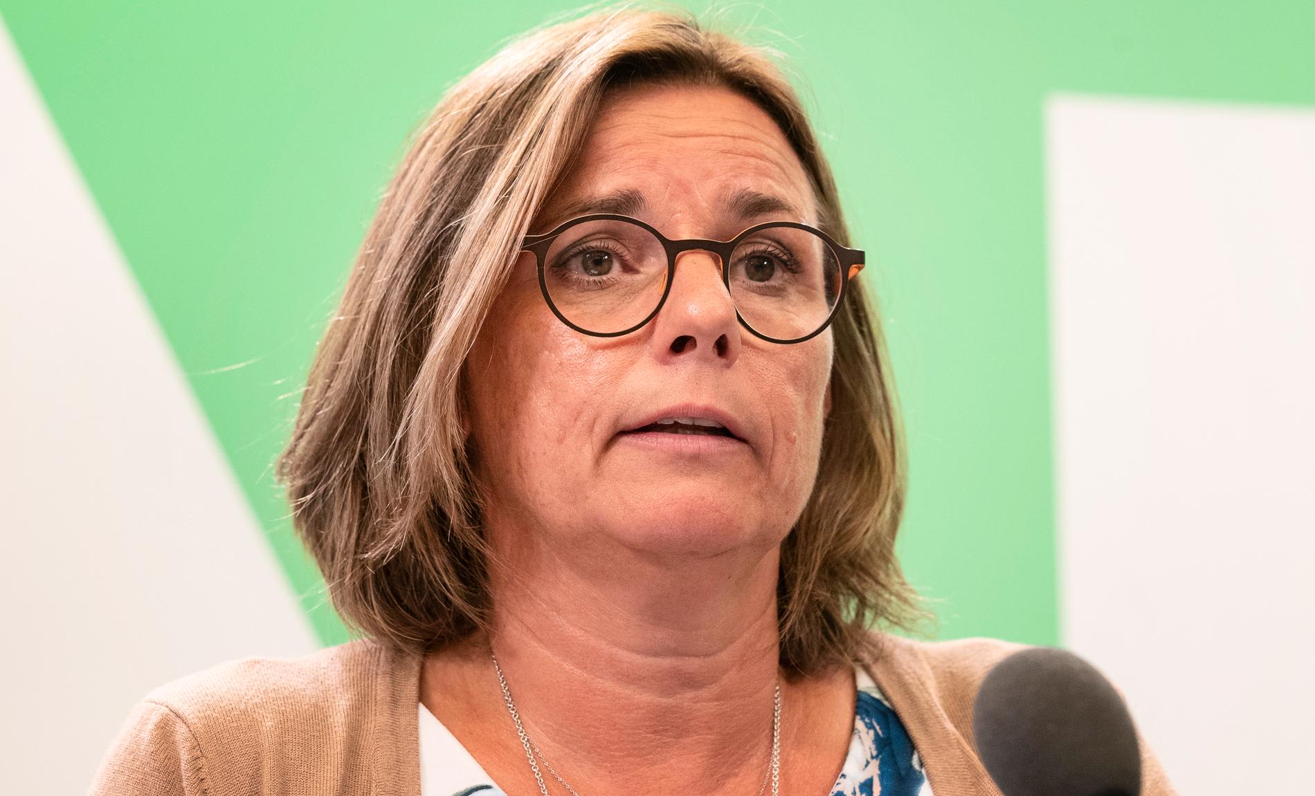 Miljöpartiets språkrör Isabella Lövin