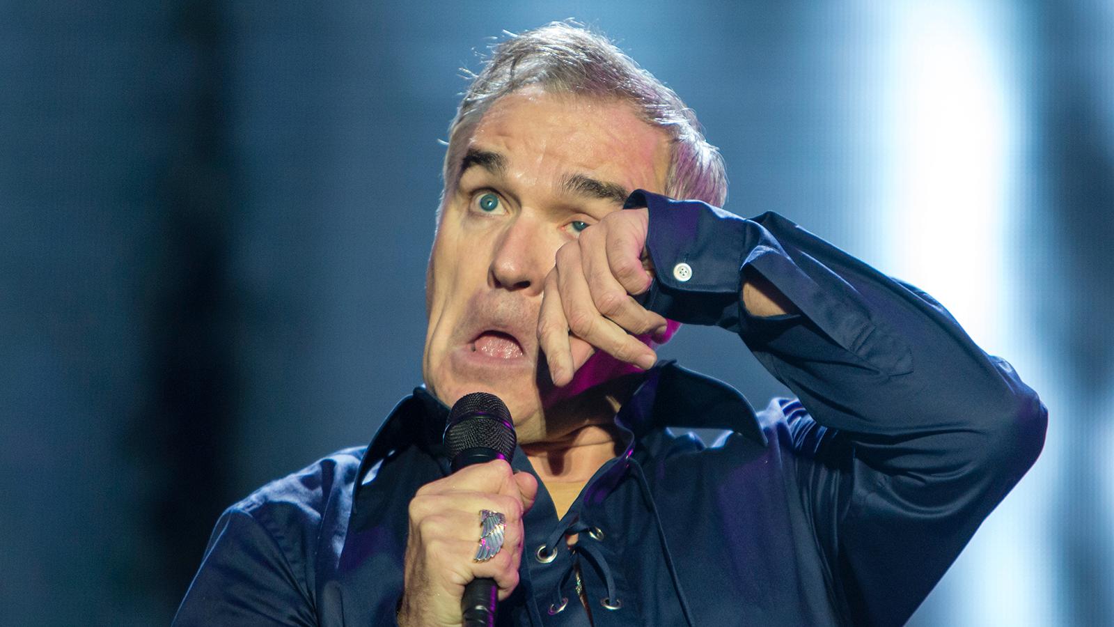Morrissey på Way Out West i Göteborg 2016.