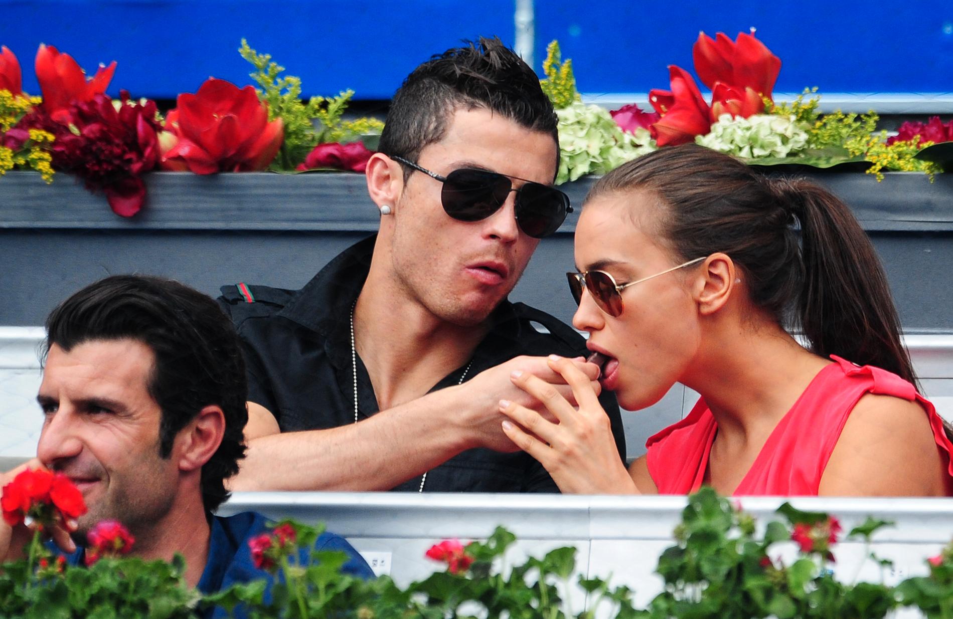 Irina Shayk har tidigare varit tillsammans med Cristiano Ronaldo...